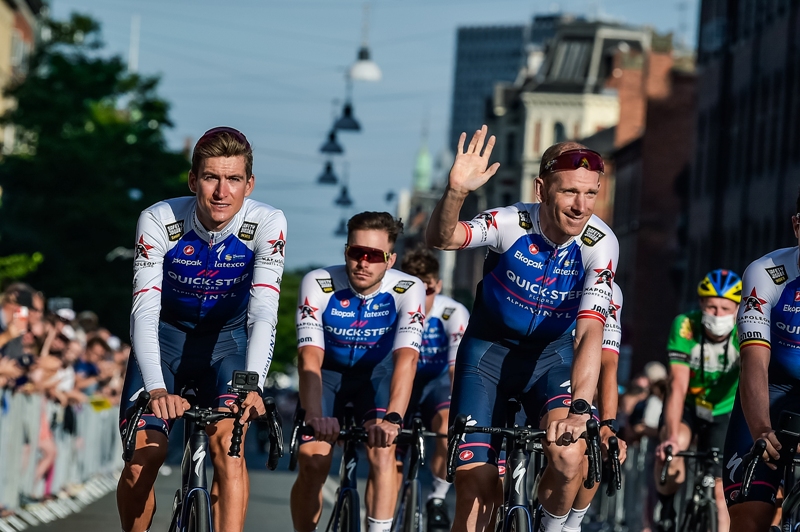 Презентация велокоманд Тур де Франс-2022 в Копенгагене