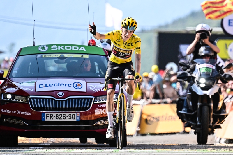 Йонас Вингегор - победитель финального горного 18 этапа Тур де Франс-2022