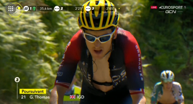 Герант Томас о 18-м этапе Тур де Франс-2022
