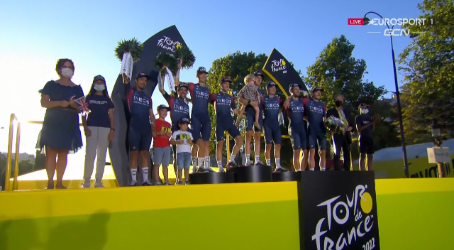 Герант Томас – в третий раз в карьере на подиуме Тур де Франс