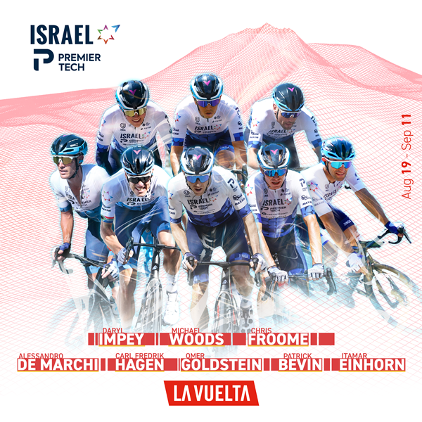 Майкл Вудс возглавит велокоманду Israel – Premier Tech на Вуэльте Испании-2022