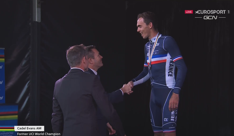 Кристоф Лапорт – серебряный призёр групповой гонки чемпионата мира по велоспорту-2022