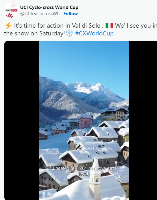 Матье ван дер Пул вернётся в велокросс 17 декабря в заснеженном Валь-ди-Соле