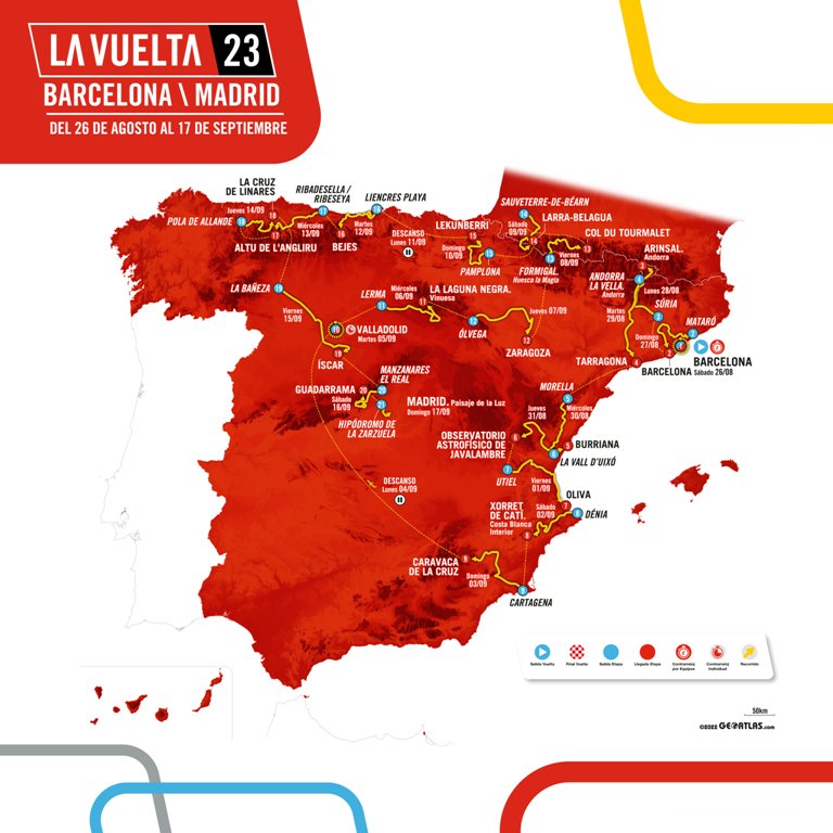 Вуэльта Испании-2023:  Презентация маршрута