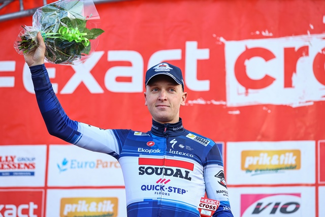 Тим Мерлир — победитель этапа велокросса Exact Cross в Зоннебеке