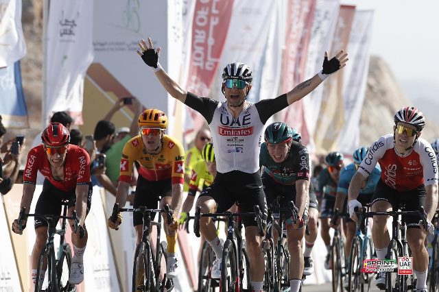 Диего Улисси — победитель 4 этапа Тура Омана-2023