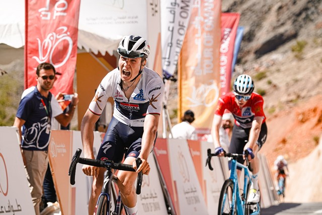 Мори Вансевенан выиграл 5 этап Тура Омана-2023 с финишем в подъём Зелёная гора
