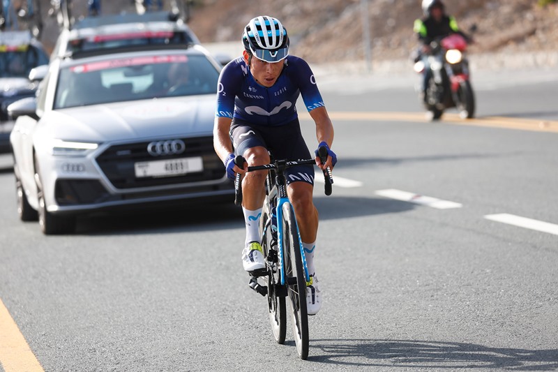 Эйнер Рубио выиграл 3-й этап Тура ОАЭ-2023 в свой день рождения