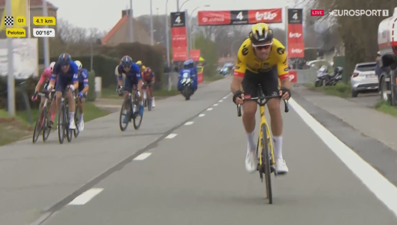 Кристоф Лапорт — победитель “Dwars door Vlaanderen”-2023