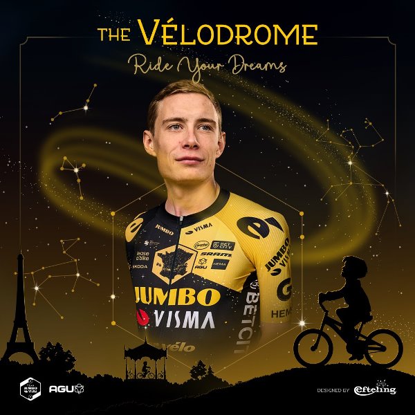 Jumbo-Visma представила дизайн веломайки на Тур де Франс-2023