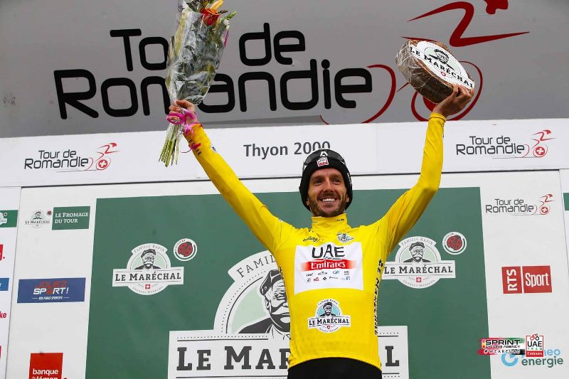 Адам Йейтс — победитель королевского горного этапа Тура Романдии-2023