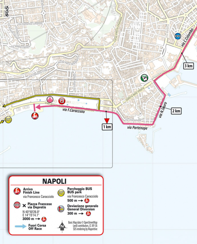 Джиро д’Италия-2023, превью этапов: 6 этап, Неаполь - Неаполь
