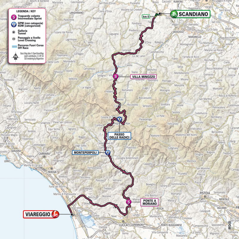 Джиро д’Италия-2023, превью этапов: 10 этап, Скандиано - Виареджо