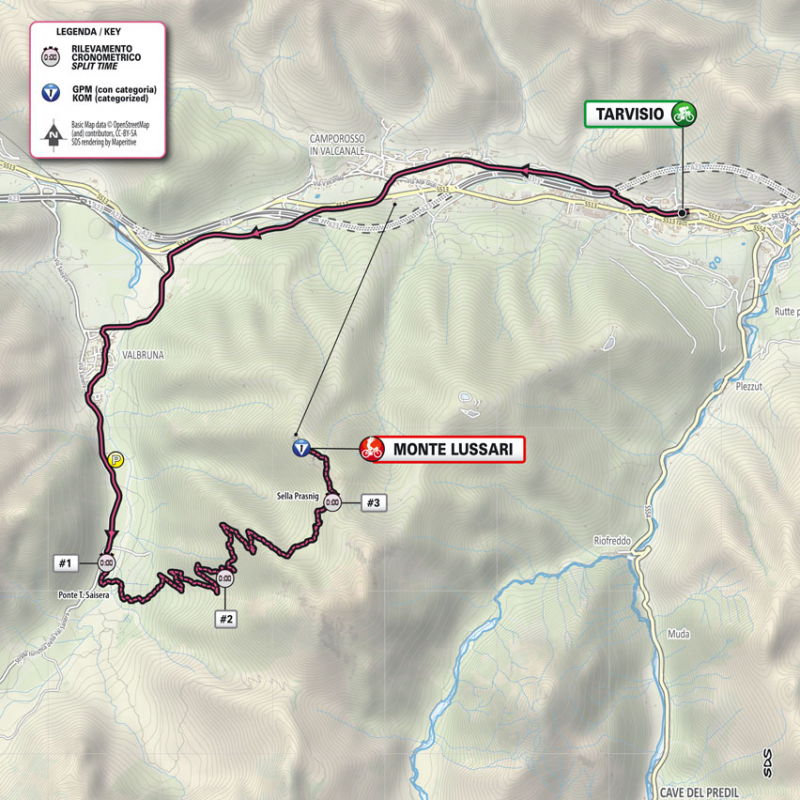 Джиро д’Италия-2023, превью этапов: 20 этап, Тарвизио - Монте-Луссари