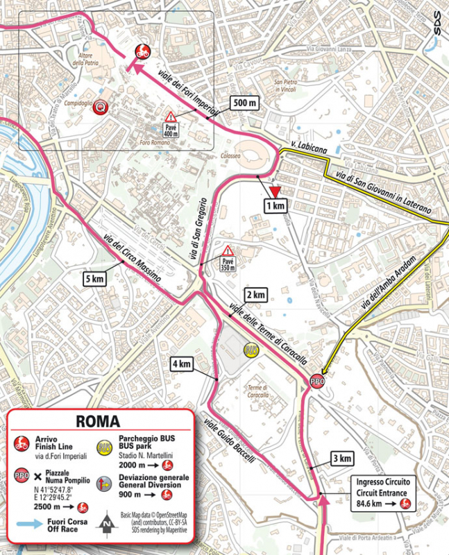 Джиро д’Италия-2023, превью этапов: 21 этап, Рим - Рим