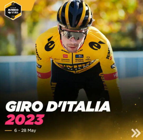 Велокоманда Jumbo-Visma из-за ковида поменяла состав на Джиро д’Италия-2023
