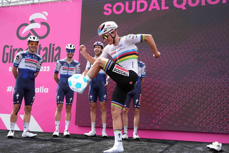 Ремко Эвенепул и Примож Роглич о готовности к 7-м этапу Джиро д’Италия-2023