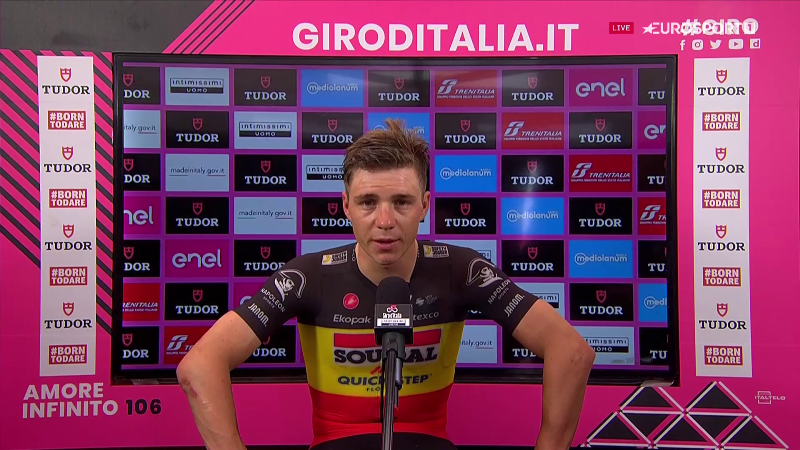 Патрик Лефевр о состоянии Ремко Эвенепула после схода с Джиро д’Италия-2023 и планах на сезон