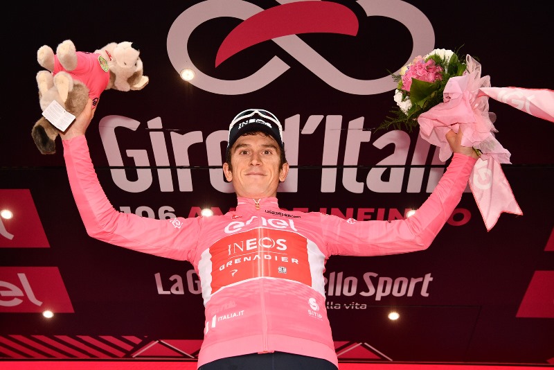 Герант Томас удержал розовую майку лидера на сложном 10-м этапе Джиро д’Италия-2023