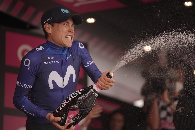 Эйнер Рубио — победитель 13 этапа Джиро д’Италия-2023