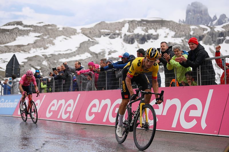 Примож Роглич обошёл Геранта Томаса на финише 19 этапа Джиро д’Италия-2023