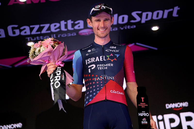 Дерек Джи — победитель классификации “Combativity” на Джиро д’Италия-2023 