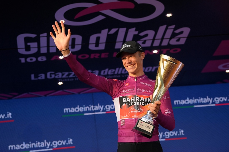 Джонатан Милан — победитель очковой классификации Джиро д’Италия-2023
