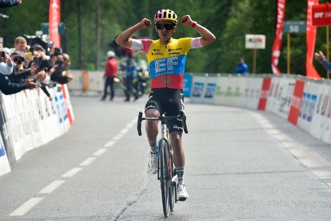 Ричард Карапас одержал победу в горной гонке, готовясь к Тур де Франс-2023