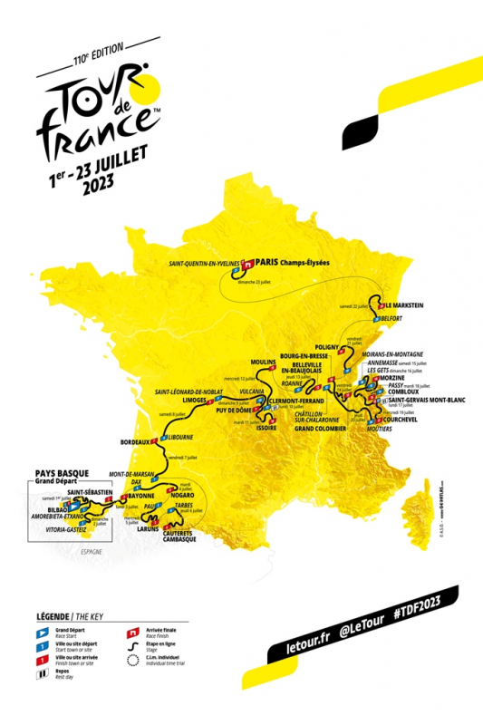 Страницы истории велоспорта: Тур де Франс - 2023