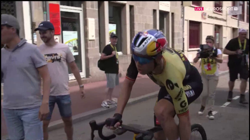 Ваут ван Арт о 8-м этапе Тур де Франс-2023