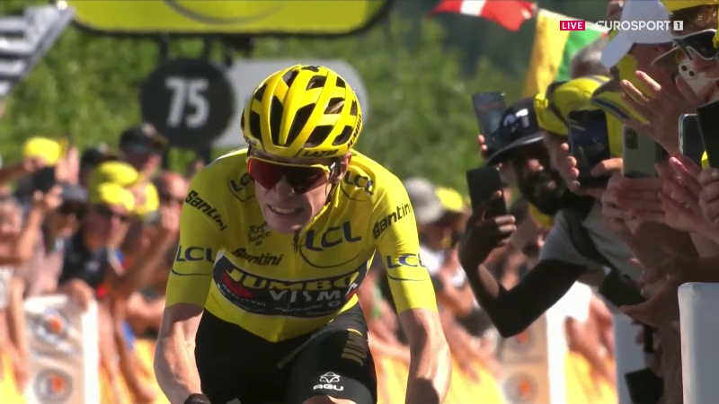 Йонас Вингегор сохранил жёлтую майку лидера после 13 этапа Тур де Франс-2023