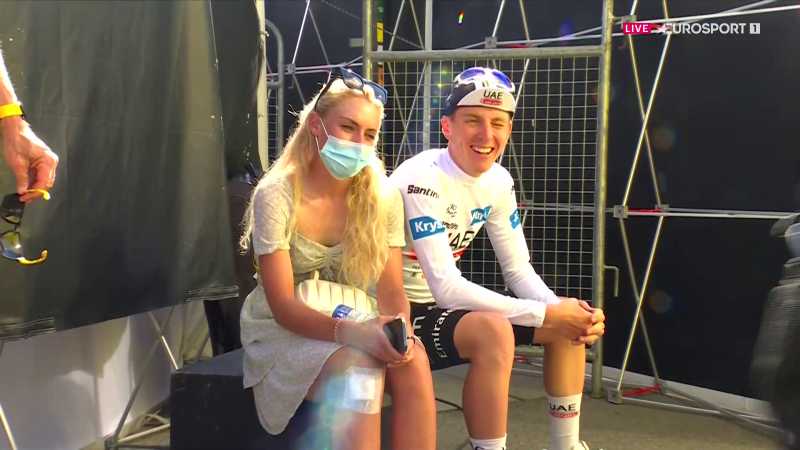 Дуэль Йонаса Вингегора и Тадея Погачара на 14-м этапе Тур де Франс-2023