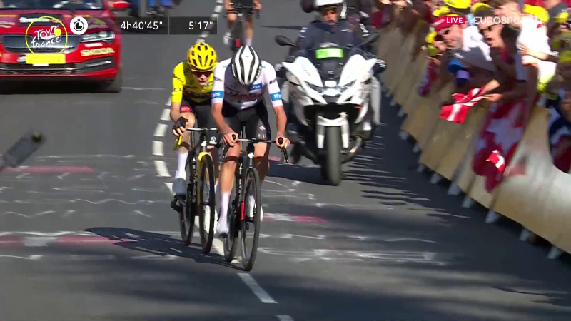 10 секунд между Йонасом Вингегором и Тадеем Погачаром после второй недели Тур де Франс-2023