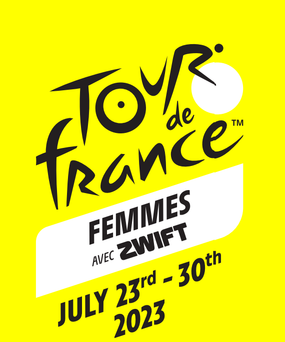 Tour de France Femmes avec Zwift-2023.  1