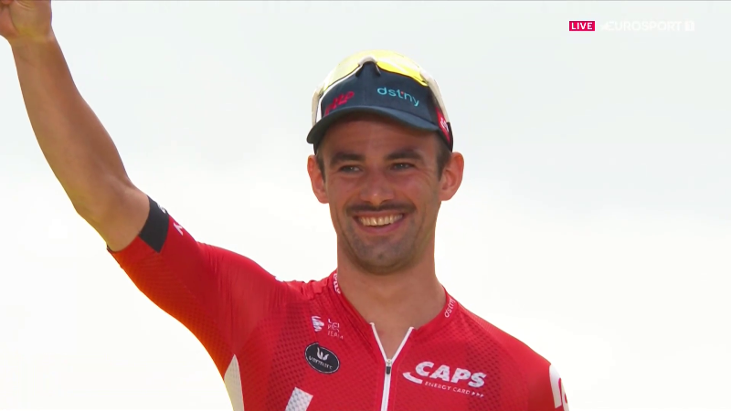 Виктор Кампенартс получил приз самого атакующего гонщика Тур де Франс-2023