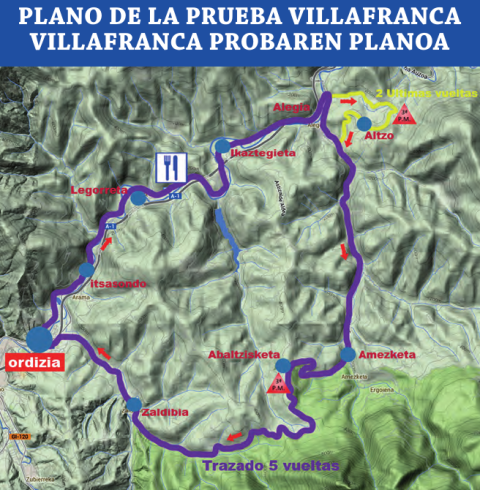Prueba Villafranca - Ordiziako Klasika-2023. 