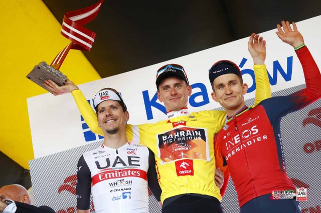 Матей Мохорич выиграл Тур Польши-2023, опередив на 1 секунду Жуана Алмейду