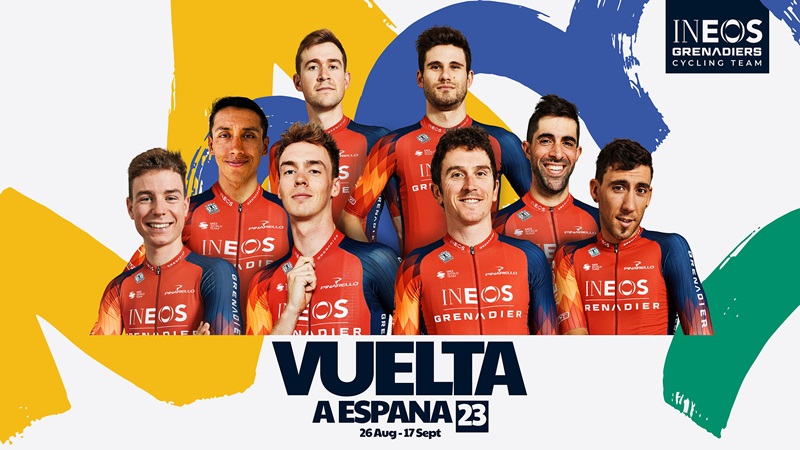 Состав велокоманды INEOS Grenadiers на Вуэльту Испании-2023