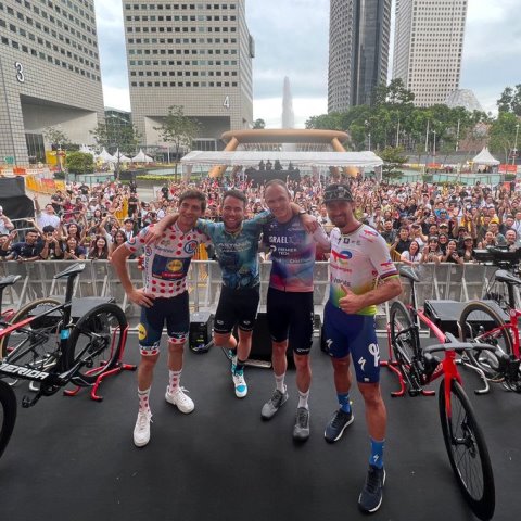 Критериум в Сингапуре встречает звёзд Тур де Франс