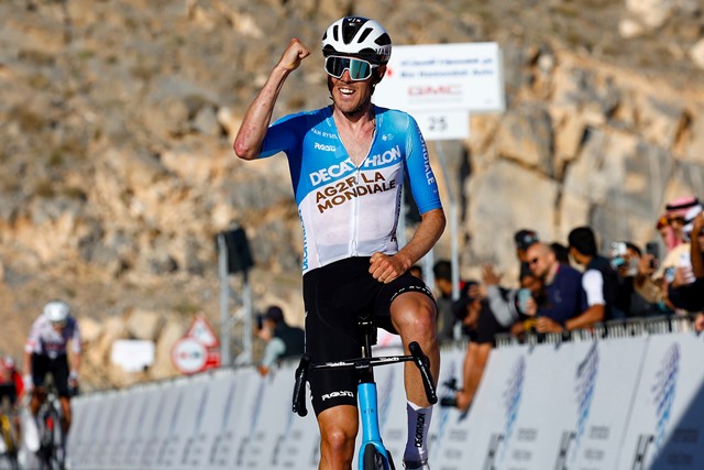 Бен О’Коннор — победитель 3 этапа Тура ОАЭ-2024