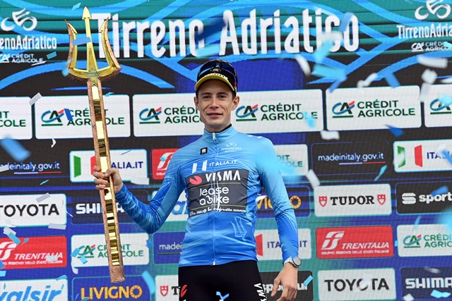Йонас Вингегор — победитель Тиррено-Адриатико-2024