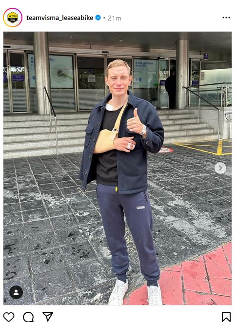 Йонас Вингегор выписан из больницы через 12 дней после падения