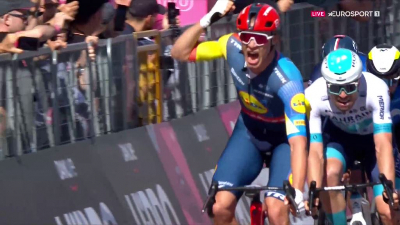 Джонатан Милан — победитель 4 этапа Джиро д’Италия-2024