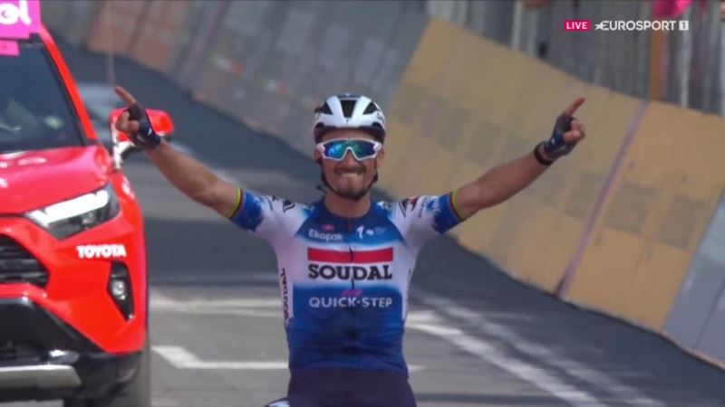 Жулиан Алафилипп — победитель 12  этапа Джиро д’Италия-2024