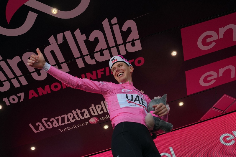 Тадей Погачар: “С 14 этапа началась настоящая Джиро д’Италия-2024”
