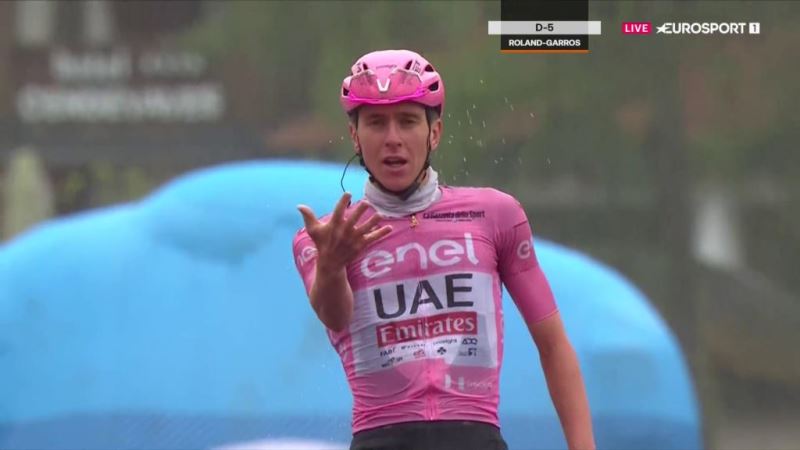 Тадей Погачар — победитель 16-го изменённого этапа Джиро д’Италия-2024