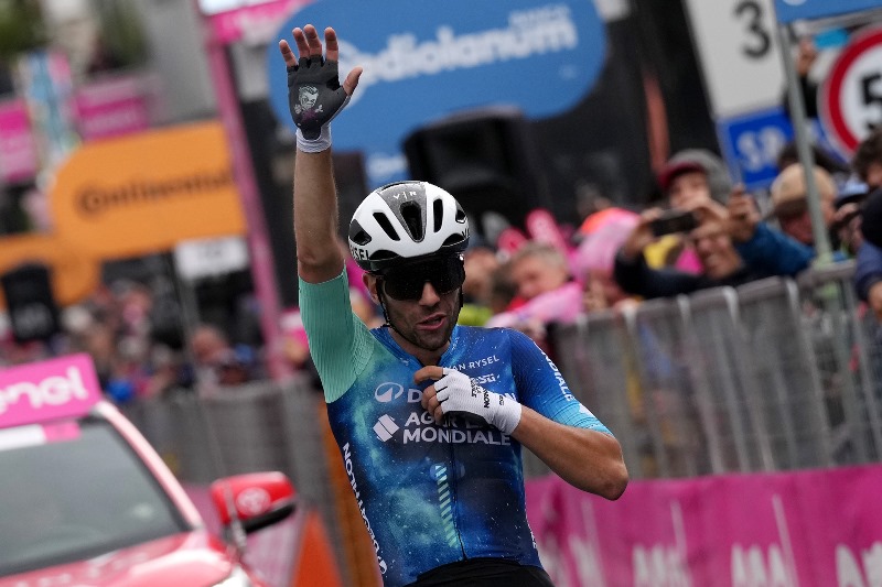 Андреа Вендраме — победитель 19-го этапа Джиро д’Италия-2024