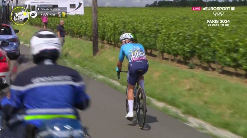 Яспер Филипсен релегирован, Марк Кэвендиш лишён очков в зачёт зелёной майки и оштрафован на 6-м этапе Тур де Франс-2024