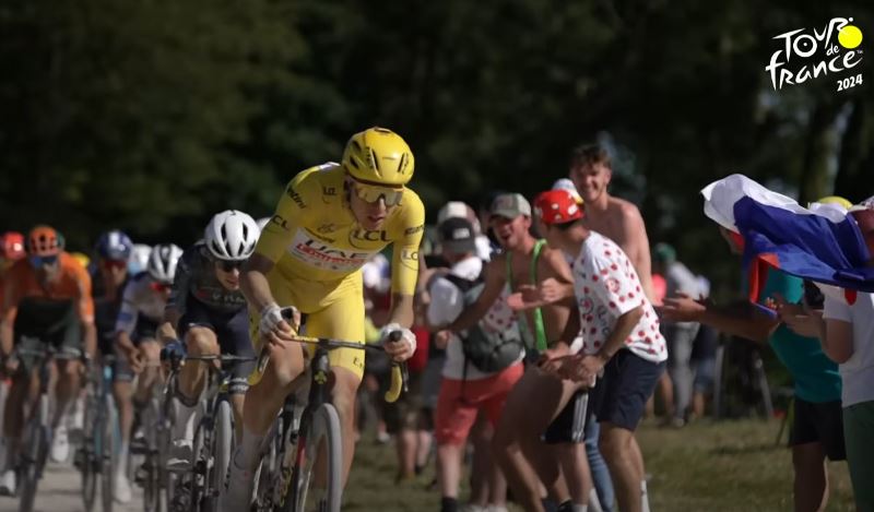 Тадей Погачар о соперничестве с Йонасом Вингегором и опасениях в отношении Ремко Эвенепула после первой недели Тур де Франс-2024
