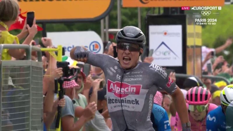 Яспер Филипсен — победитель 10 этапа Тур де Франс-2024